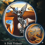 2024 Mexico Libertad 1oz .999 Silver Coin Dali The Persistence of Memory - Captain’s Chest Bullion