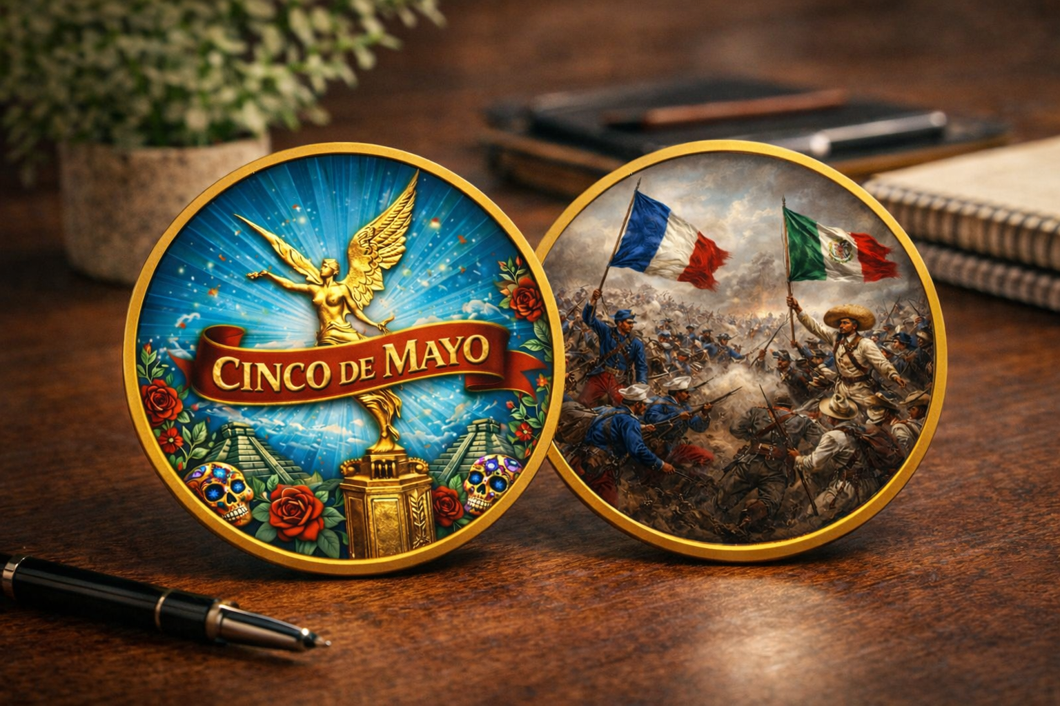 2024 Mexico Libertad Colorized Cinco De Mayo .999 Silver Coin - Captain’s Chest Bullion