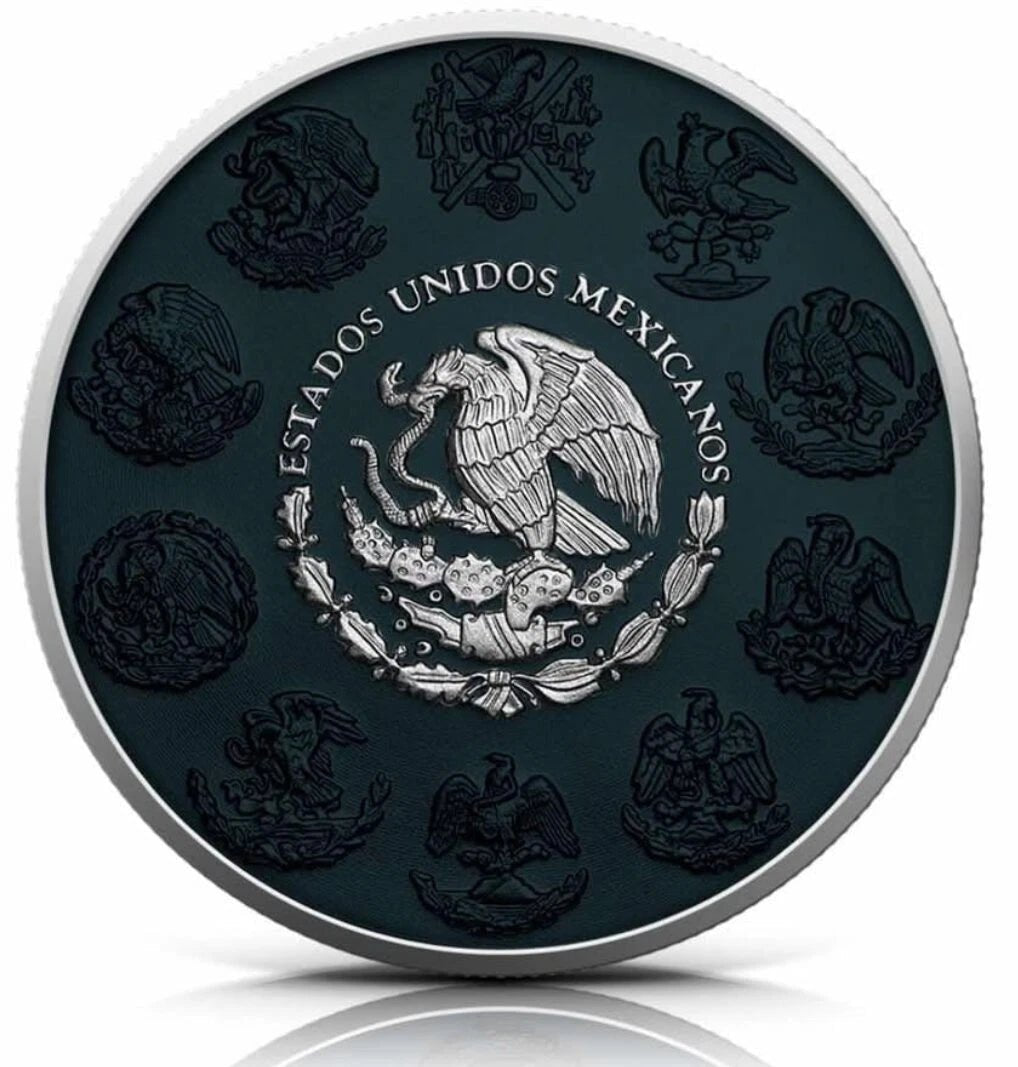 2024 Mexico Libertad Dark Secrets 1oz Silver Coin - Captain’s Chest Bullion