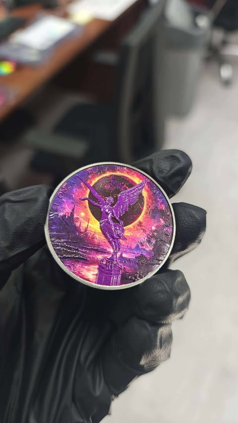 2024 Mexico Libertad Lost Land of Utopia Metallic Colorized 1oz .999 Silver - Captain’s Chest Bullion