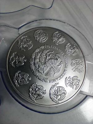 2024 Mexico Libertad Lost Land of Utopia Metallic Colorized 1oz .999 Silver - Captain’s Chest Bullion