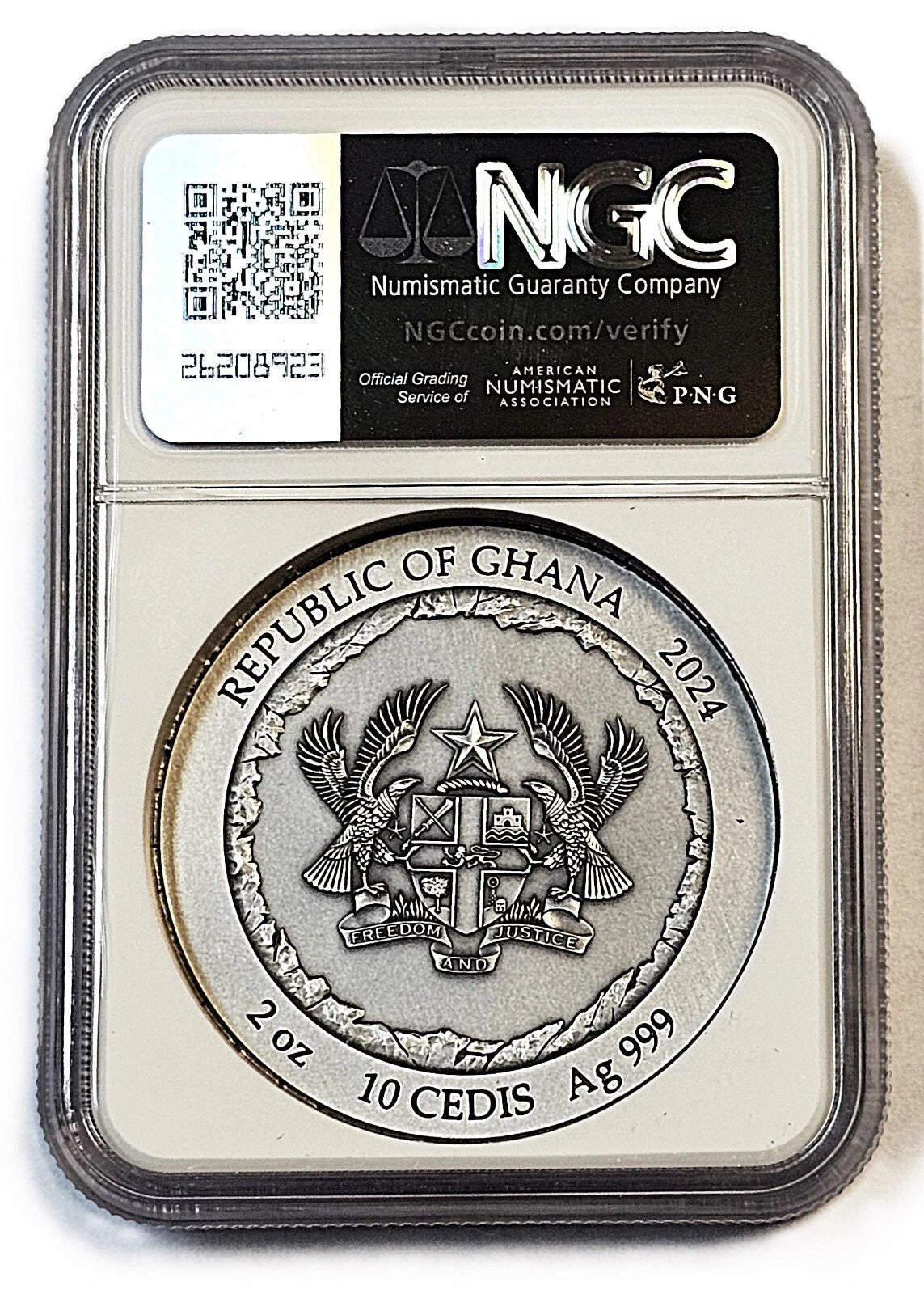 2024 Ms69 Antiqued 2oz Rock - Cut Monuments: Mt. Rushmore - Captain’s Chest Bullion