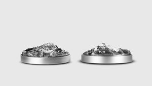 2024 Niue Mt Kailash 2oz .999 Silver Coin Antiqued Finished - Captain’s Chest Bullion