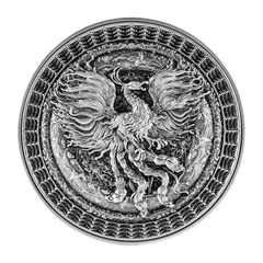 2024 Niue The Forbidden Phoenix 1 oz Silver Coin (Antiqued Finish)