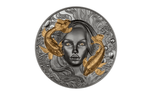 2024 Palau 2oz Silver $10 Goddess of Water Black Proof NGC PF70 First Release - Captain’s Chest Bullion