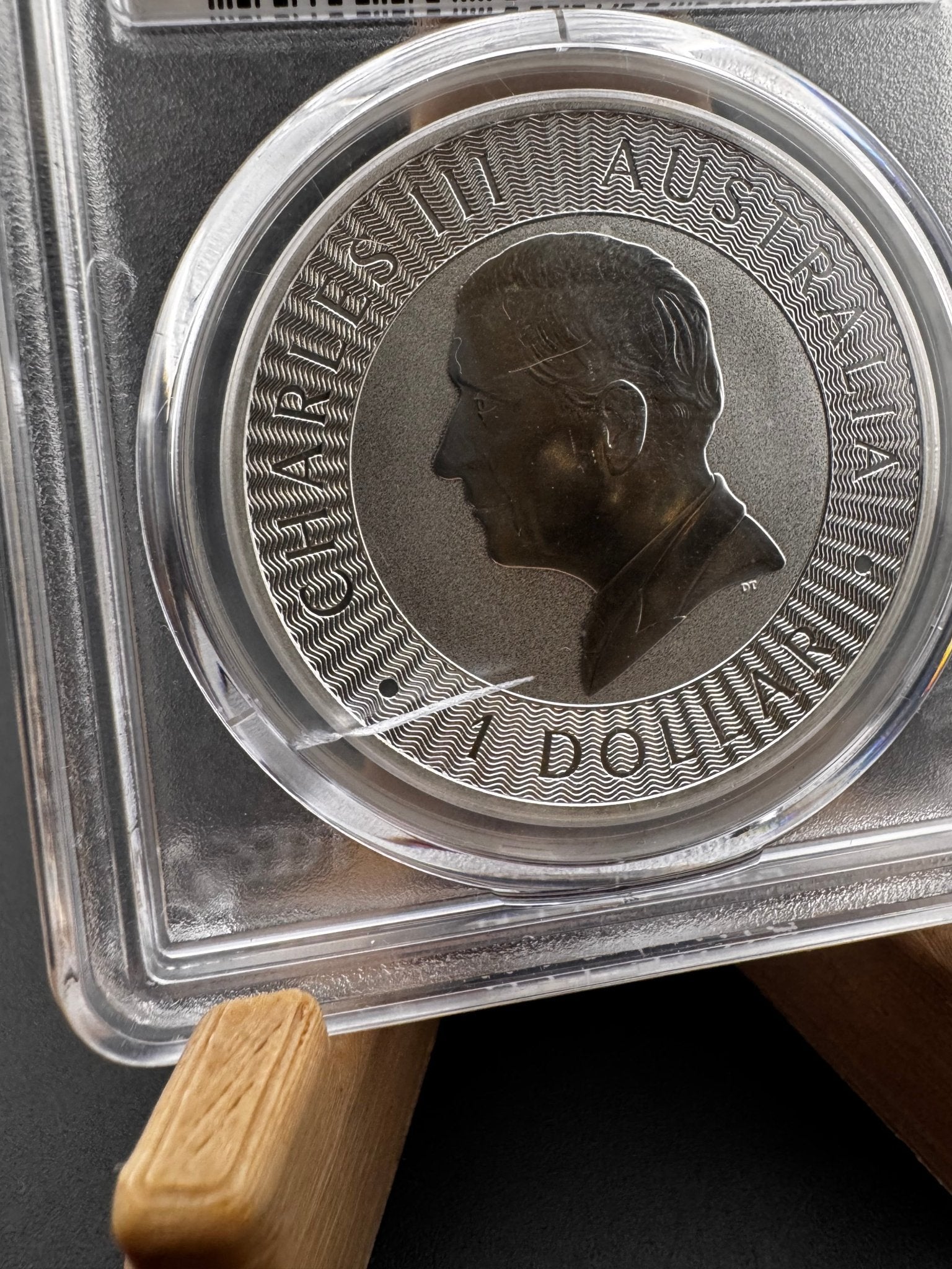 2024 PCGS MS70 Australia Kangaroo 1oz .999 Silver Coin - Captain’s Chest Bullion