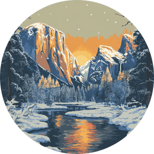 2024 Silver Eagle National Parks 3 Yosemite 1oz .999 Silver Coin - Captain’s Chest Bullion