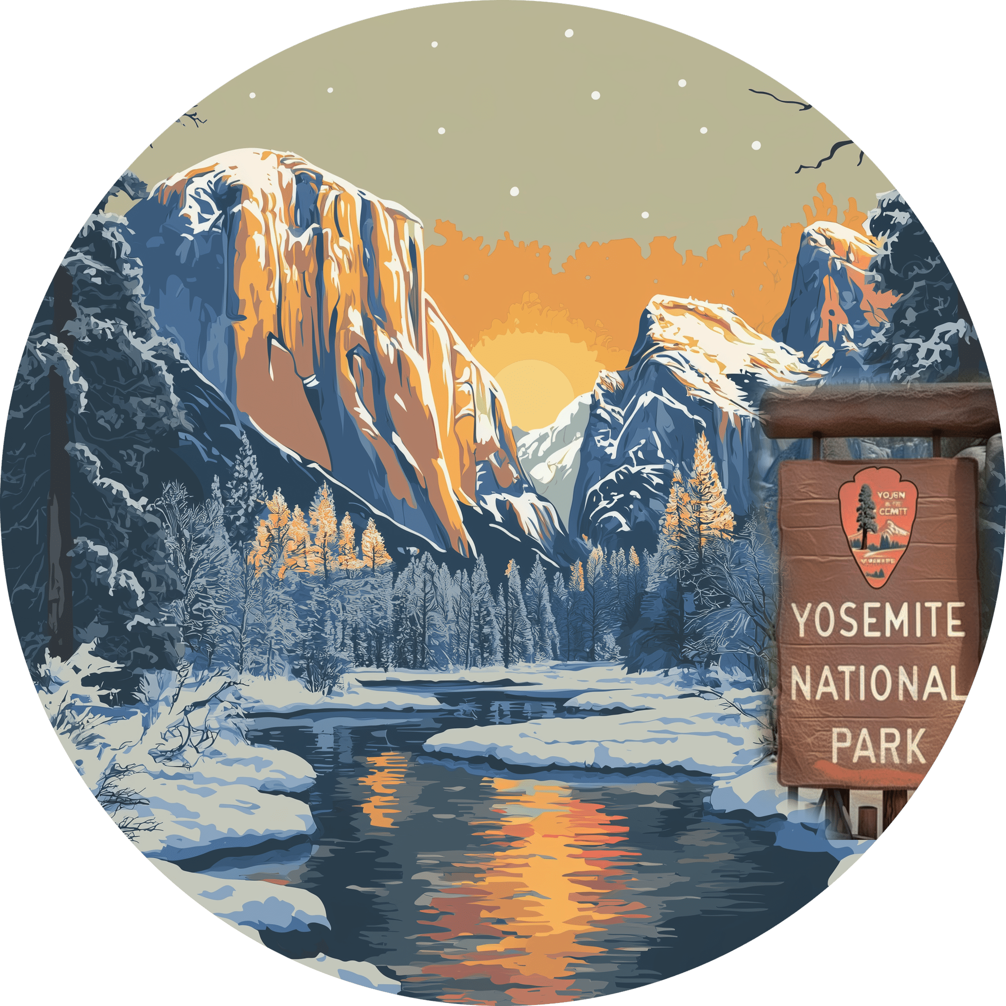 2024 Silver Eagle National Parks 3 Yosemite 1oz .999 Silver Coin - Captain’s Chest Bullion