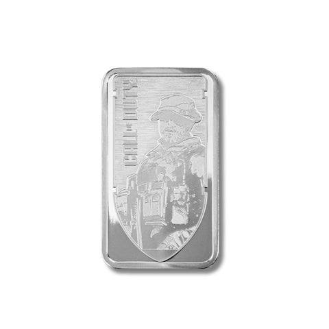 2024 Call of Duty Modern Warfare III 1 oz Silver Bar w/Pendant Frame