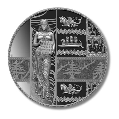2024 Niue Phoenicia 2 oz Silver Ultra High Relief Proof Coin
