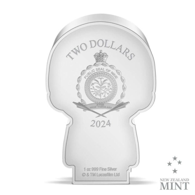 2024 Niue Star Wars Grand Admiral Thrawn 1 oz Silver Proof Chibi Coin