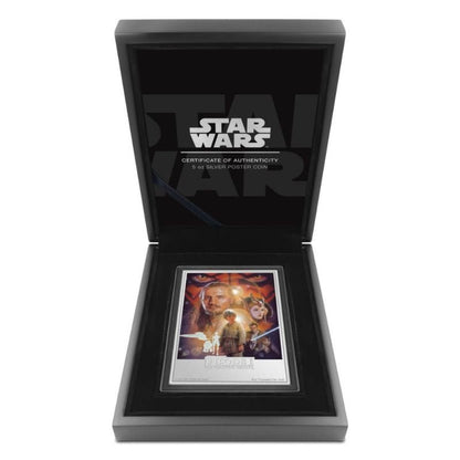 2024 Niue Star Wars Phantom Menace 5oz Silver Proof Poster Coin Cert#6