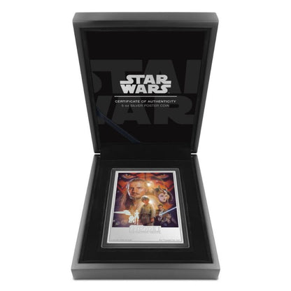 2024 Niue Star Wars Phantom Menace 5oz Silver Proof Poster Coin Cert#6