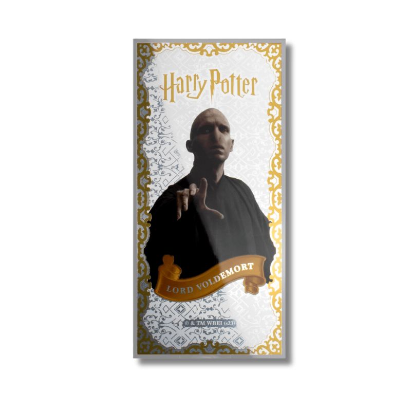 2024 Samoa Harry Potter Bookmarks Lord Voldemort 3g Silver Note