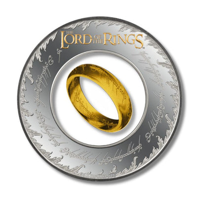 2024 Samoa Lord of the Rings One Ring 2oz Silver Proof-Like Coin