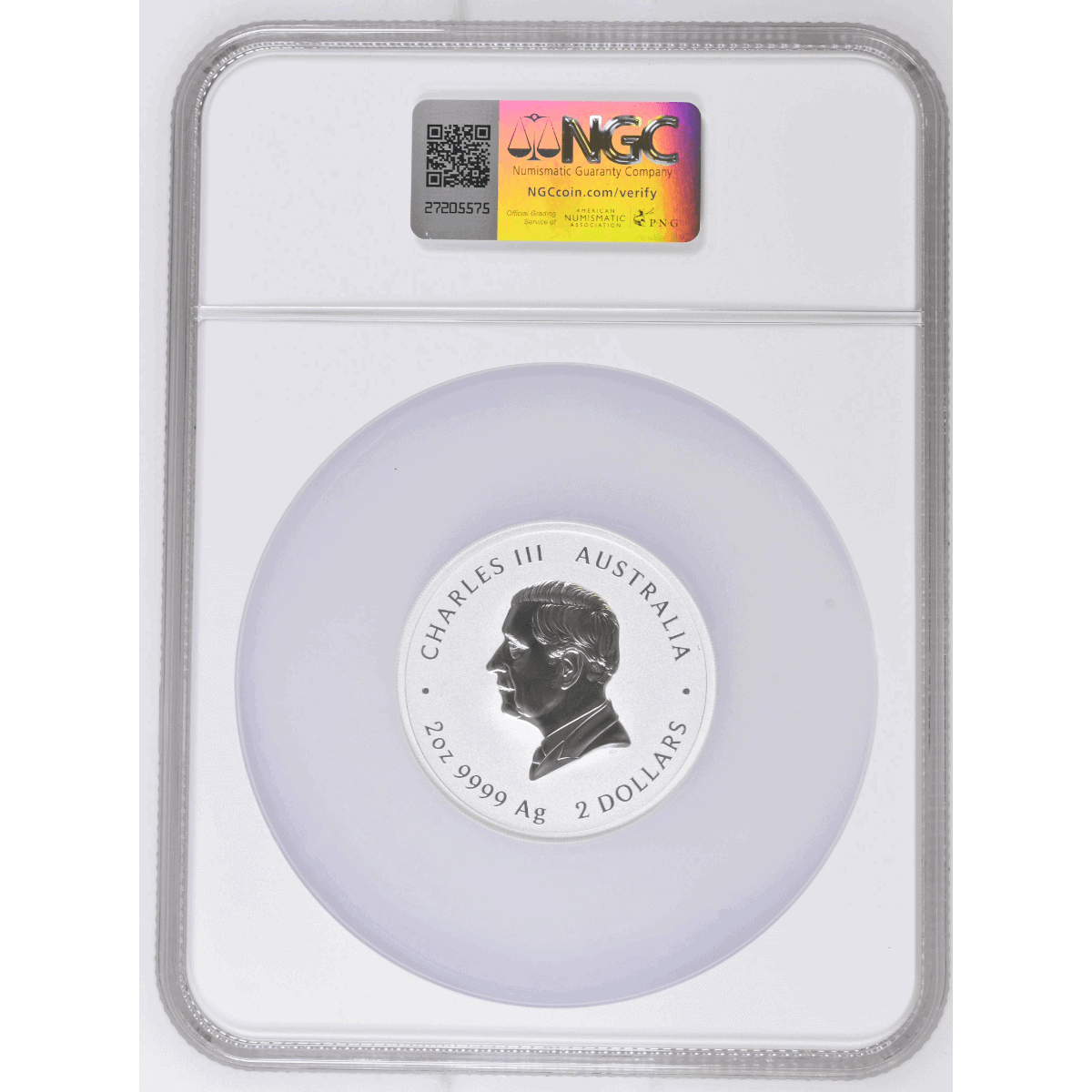 2025P MS 70 First Release 2oz Australia Year of the Snake