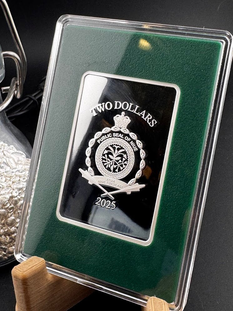 2025 Agoro Marvel Infinity Trading Coin Captain America 056/250 1oz .999 Silver - Captain’s Chest Bullion