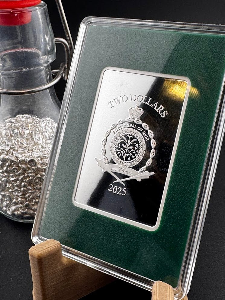 2025 Agoro Marvel Infinity Trading Coin The Avengers 128/250 1oz .999 Silver - Captain’s Chest Bullion