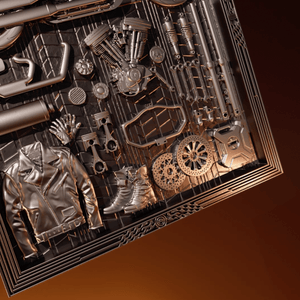 2025 Antiqued and Gilded Samoa Journey on the Road 2oz Silver Coin - Captain’s Chest Bullion