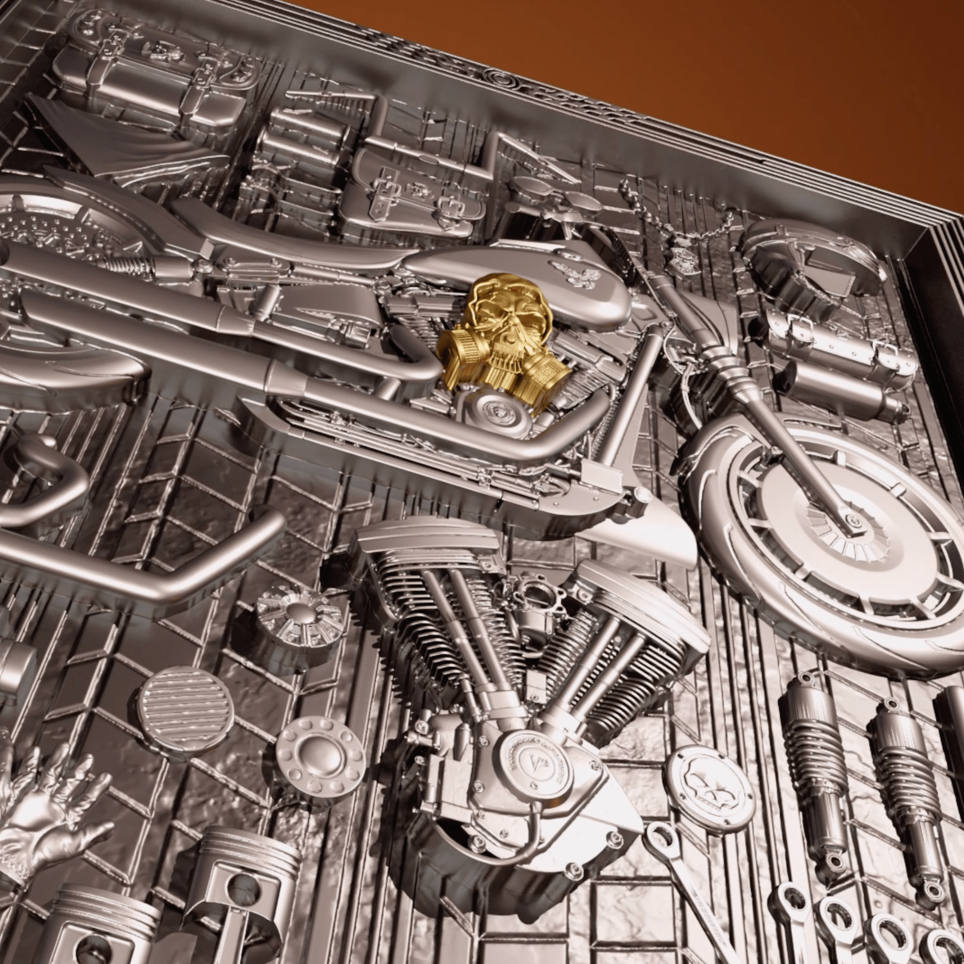 2025 Antiqued and Gilded Samoa Journey on the Road 2oz Silver Coin - Captain’s Chest Bullion