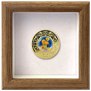 2025 Cameroon 17.5 g Vincent Van Gogh Sunflowers - Captain’s Chest Bullion