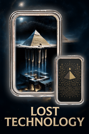 2025 Colorized 1oz .999 Silver Art Bar Lost Technology - Captain’s Chest Bullion