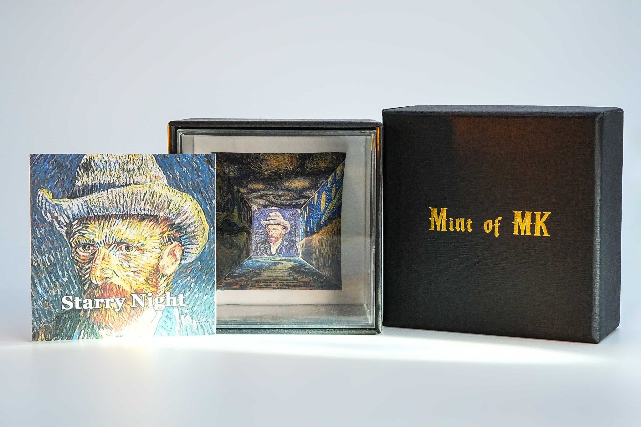 2025 Republic of Ghana 3D Illusion Starry Night Coin 1 oz .999 Silver - Captain’s Chest Bullion