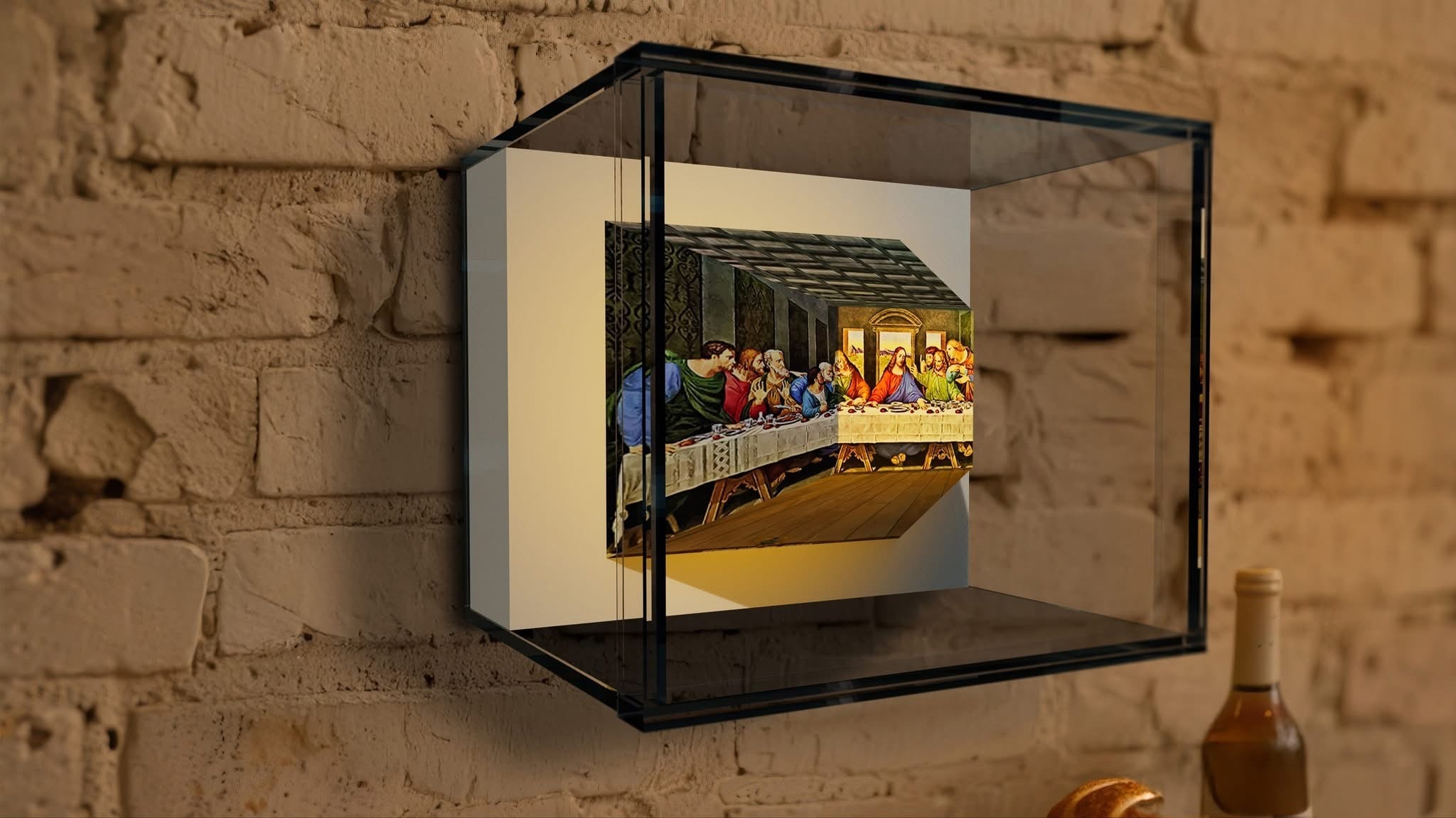 2025 Republic of Ghana 3D Illusion The Last Supper Coin 1 oz .999 Silver - Captain’s Chest Bullion