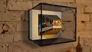 2025 Republic of Ghana 3D Illusion The Last Supper Coin 1 oz .999 Silver - Captain’s Chest Bullion