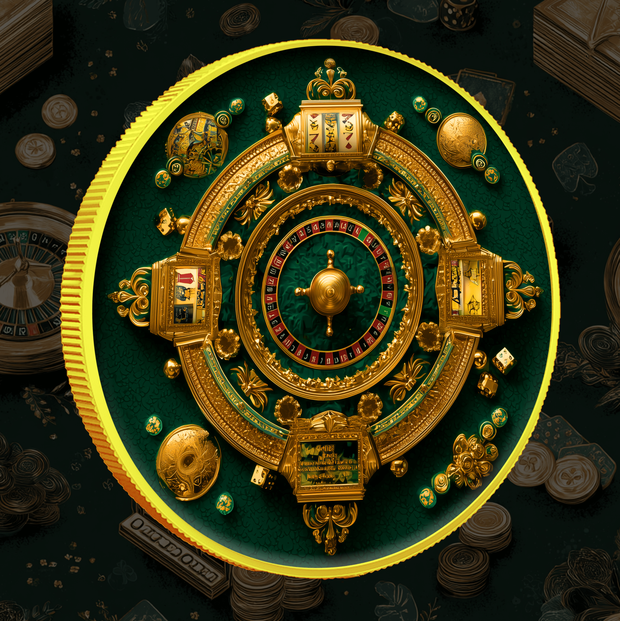 2025 Silver Eagle Gold Gilded High Roller 1oz Colorized .999 Silver Coin - Captain’s Chest Bullion