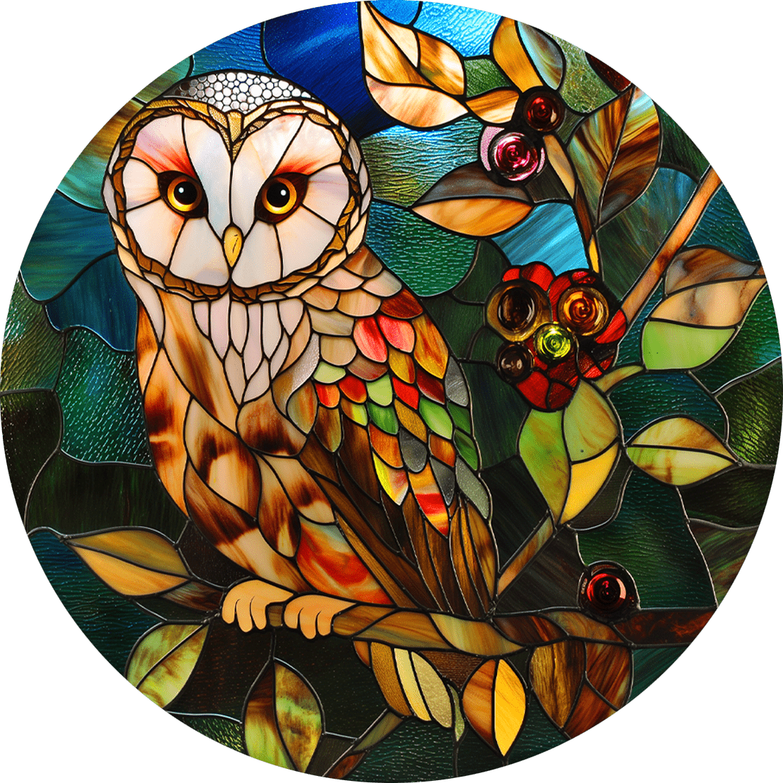 2025 Silver Eagle Mosaic Owl “Eyes of the Night” 1oz .999 Silver Coin - Captain’s Chest Bullion