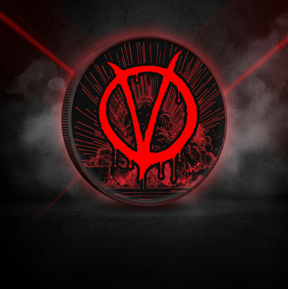 2025 Silver Eagle V for Vendetta 1oz .999 Silver Coin - Captain’s Chest Bullion