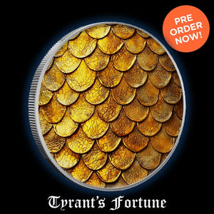 2025 Tyrant's Fortune 1oz .999 Silver Bullion Medal - Captain’s Chest Bullion