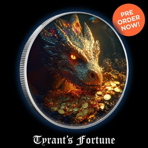 2025 Tyrant's Fortune 1oz .999 Silver Bullion Medal - Captain’s Chest Bullion
