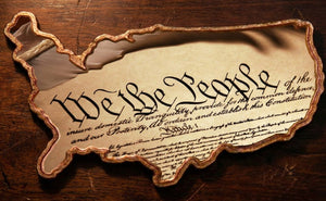 2026 10oz 13 Colonies Frontier .999 Colorized Copper USA Shaped 250 years Anniversary Bar - Captain’s Chest Bullion