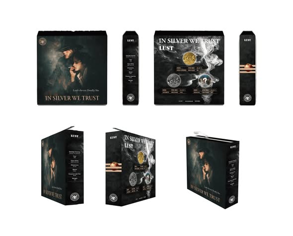 2026 Cameroon 2 oz Lust Blind Box .999 Silver Coin - Captain’s Chest Bullion