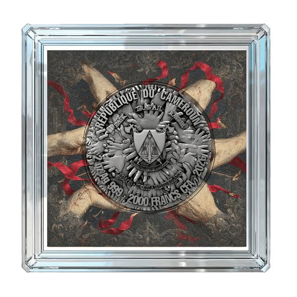 2026 Cameroon 2 oz Lust Blind Box .999 Silver Coin - Captain’s Chest Bullion