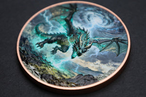 2026 Dragon Flight 5oz .999 Fine Copper in Capsule - Captain’s Chest Bullion
