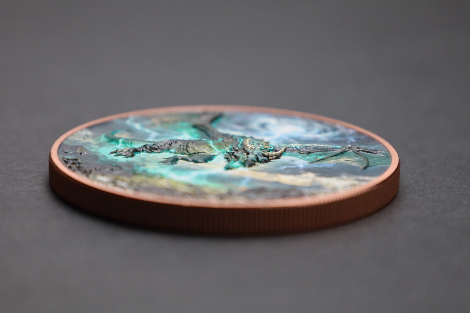 2026 Dragon Flight 5oz .999 Fine Copper in Capsule - Captain’s Chest Bullion