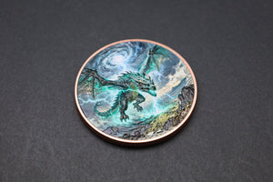2026 Dragon Flight 5oz .999 Fine Copper in Capsule - Captain’s Chest Bullion