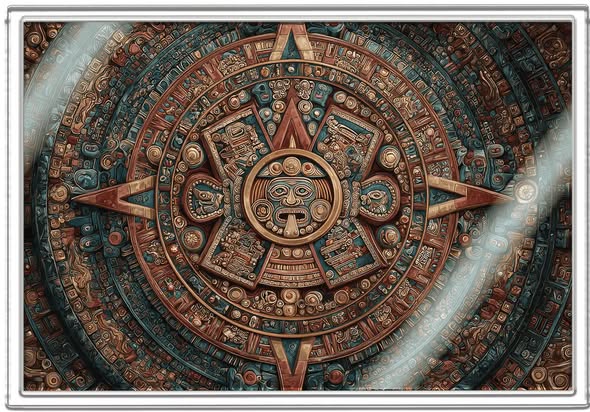 2026 Ghana Aztec Calendar 5g .999 Silver Foil - Captain’s Chest Bullion