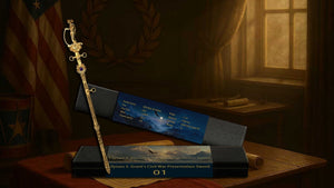 2026 Ghana Ulysses S. Grant Civil War Sword 1.5 oz .999 Silver Coin - Captain’s Chest Bullion