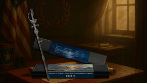 2026 Ghana Ulysses S. Grant Civil War Sword 1.5 oz .999 Silver Coin - Captain’s Chest Bullion