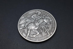 2026 Image Improvement Year of the War Horse 10oz Large Diameter .999 Copper with Antique Silver Finish