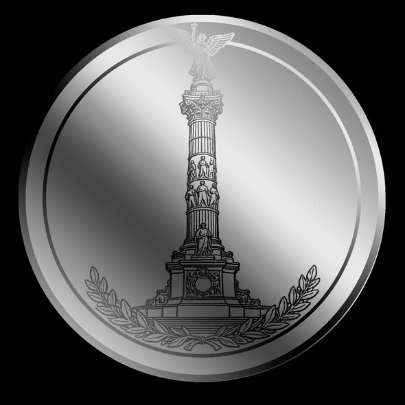 2026 Liberia Angel of Independence 1/1000 oz .999 Palladium Coin in Card - Captain’s Chest Bullion