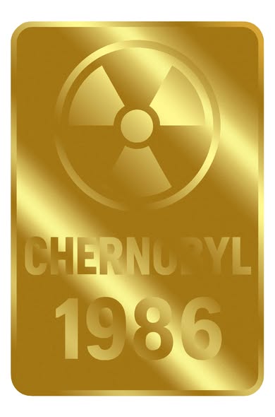 2026 Liberia Chernobyl 1/1000 oz .9999 Gold Coin in Card - Captain’s Chest Bullion