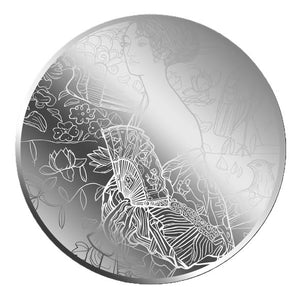 2026 Liberia Lady with a Fan 1/500 oz .999 Silver Coin in Card - Captain’s Chest Bullion