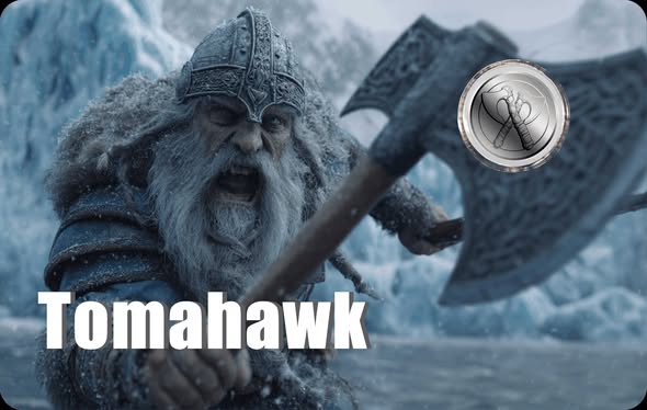 2026 Liberia Viking Tomahawk 1/500 oz .999 Platinum Coin in Card - Captain’s Chest Bullion