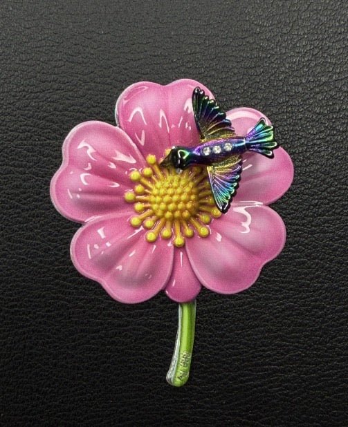 2026 Nature’s Brass Pollinators & Flowers 6 grams .999 Colorized Silver - Captain’s Chest Bullion