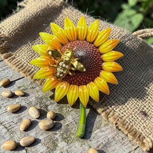 2026 Nature’s Brass Pollinators & Flowers 6 grams .999 Colorized Silver - Captain’s Chest Bullion